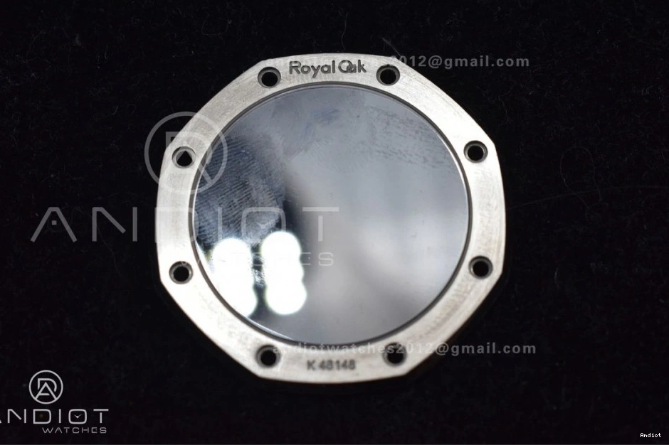 Dial Clone on 41mm Super 15500 Textured 1:1 Best Royal SS Bracelet Oak Black SS APSF Edition A4302 0517